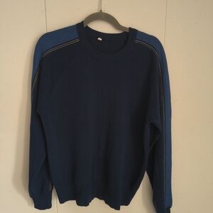 Classic Navy Crewneck Sweater